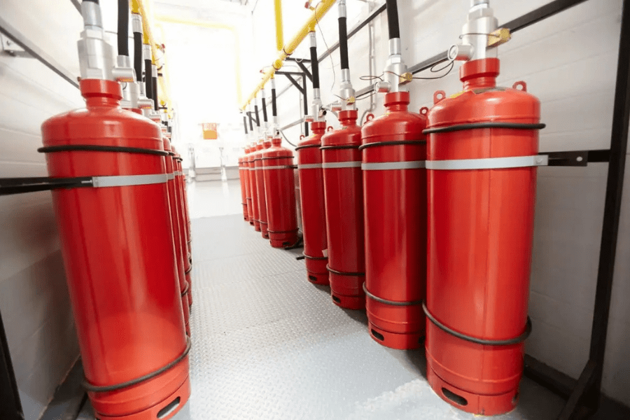 CO₂ Gazlı Söndürme Araçları